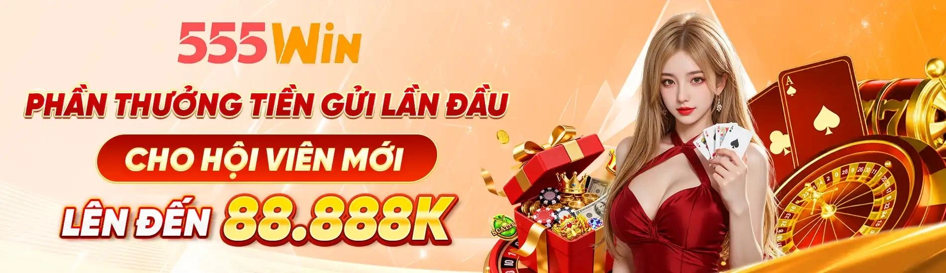 Hình giới thiệu 555Win về ứng dụng và nội dung di động